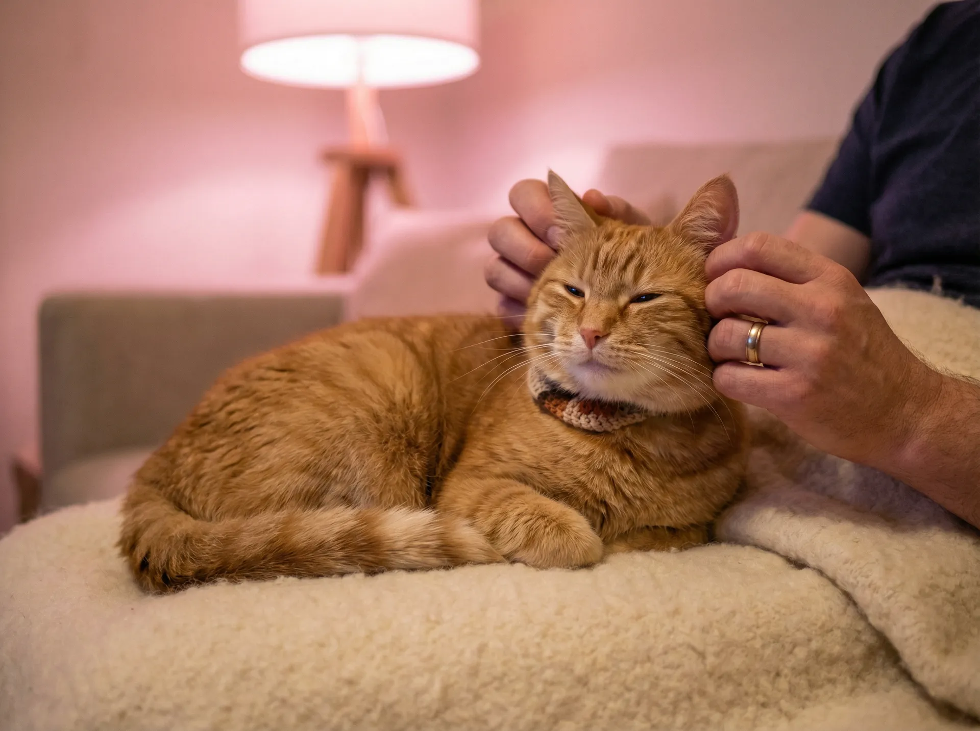 猫咪被温柔抚摸的幸福时刻 - 楼凤天堂论坛